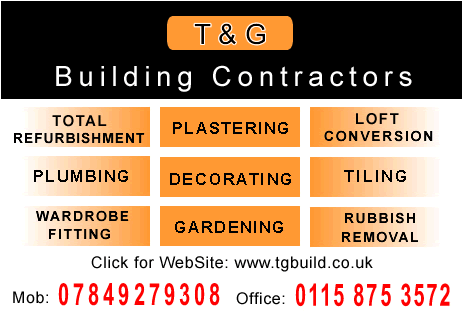 T & G Building Contractors - Nottingham - NgTrader