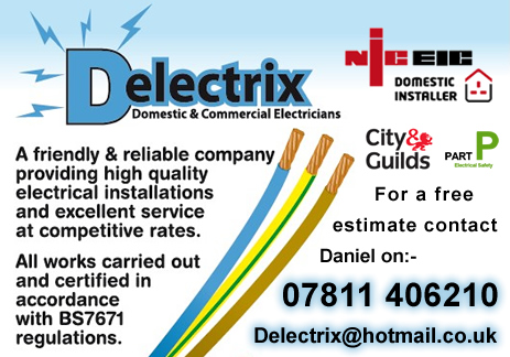 Delectrix - Commercial and Domestic Electricians - Nottingham - NgTrader - Call 07811 406210