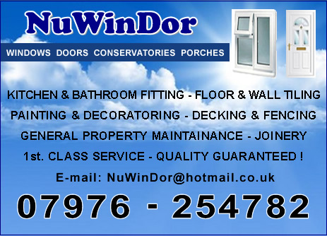 NuWinDor - Windows, Doors, Conservatories, Porches & Fascia Boards - Call 07976 254782 - Nottingham - NgTrader