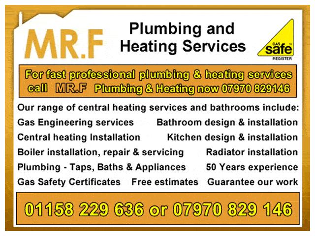 MR.F Kitchen Design & Install - Plumbing and Central Heating