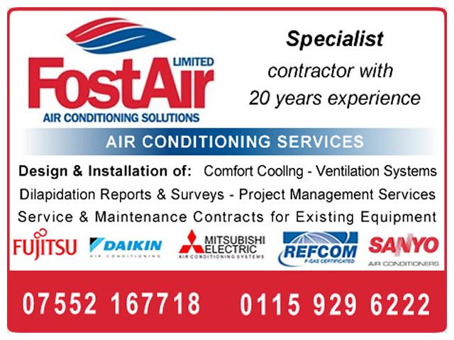 FostAir - Air Conditioning Services & Solutions -   Call 07552 167718