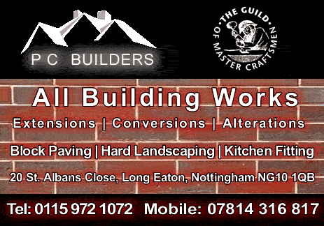 P C Builders - All building works - Call 07814 316817 - Nottingham - NgTrader